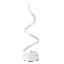 Table Lamps Y8AB SpiraI Design LED Desk Lamp Light Dimmable Bedside For Bedroom Office Study Room Idea Gift Kid222f
