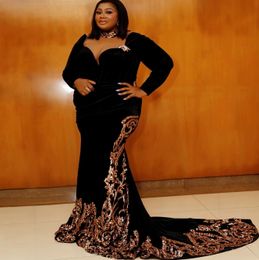 2023 Nov Aso Ebi Arabic Black Mermaid Mother Of The Bride Dresses Satin Sheer Neck Beaded Evening Prom Formal Party Birthday Celebrity Mother Of Groom Gowns Dress