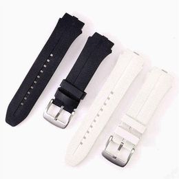 Suitable for MG Urbane 2 LTE MG W200 Smart Sile Rubber Strap Wristband Bracelet black White belt band H220419354m