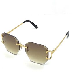 buffs sunglasses vintage piccadilly irregular frameless diamond cut lens glasses retro fashion avant-garde design uv400 light colo2237