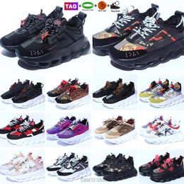 Fashion Casual Running shoes designers women sneakers mens white greek key platform men woman chainz dress Footwe chain reaction 2024