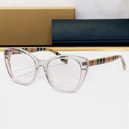 Sunglasses Designer Optical Eyeglass Frame Sunglasses Fashion Ins Net Red Same Men and Women Glass Frames Clear Lens Decorative Ey254n