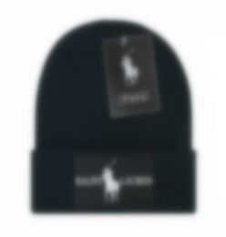 New Designer fashion POLO beanies hats Men039s and women039s models bonnet winter beanie knitted wool hat plus velvet cap sk7691401