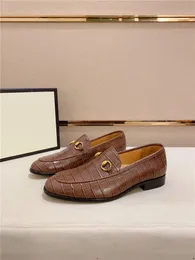 32model Luxury Men Wedding Shoes Microfiber Leather Formal Business Pointed Toe for Man Designer Dress Shoes Men's Oxford Flats 38-46