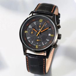 High quality High-end mens watch designer watches luxury Quartz watch fashion Belt steel strip Luminous meter Watch MD66098