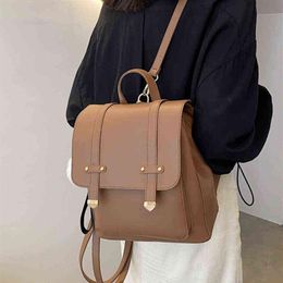Fashion Women Backpack Female High Quality Leather Small Book School Bags for Teenage Girls Sac A Dos Travel Rucksack Mochilas320s