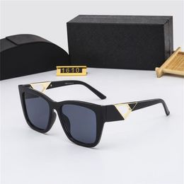 Brand Designer Sunglasses For Man Women Fashion Eyewear Full Frame Classic Couple Sun Glasses Polarised Adumbral 6 Colours With Box3038