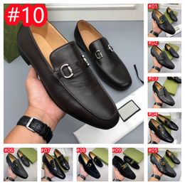 2023 Top Men Shoes Loafers luxurious Italian Classics Moccasins Designer Dress Shoes Black White Genuine Leather Office Wedding Walk drive Shoes size 38-46