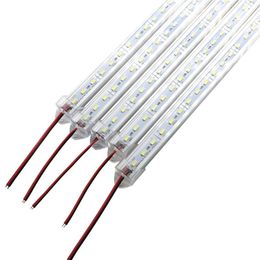 Super Bright Hard Rigid Bar light DC12V 36 72 led SMD 5630 5730 Aluminium Alloy Led Strip light For Cabinet LED With Cover305K