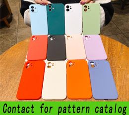 For iPhone 13 pro max 12 11 X XR XSMAX cases tpu soft Samsung Galaxy S20 S20P S10P NOTE 21 20 ultra one piece stylish phone case w4951752