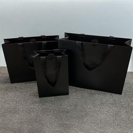 Orange Original Gift Paper bag handbags Tote bag high quality Fashion Shopping Bag Whole cheaper C01326w