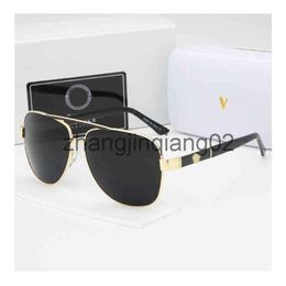 Designer Versage Sunglasses Cycle Luxurious Fashion Metal Trend Colourful Coated Mens And Womens Vintage Baseball Sport Retro Toad 3143