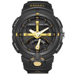 Smael Brand Watch Men Fashion Casual Electronics Wristwatches Clock Digital Display Outdoor Sports Watches 1637253g