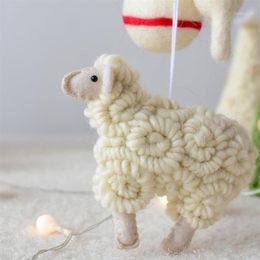 Christmas Decorations Tree Pendant Hanging For Home Ornaments Little Sheep Xmas Pendants1305v