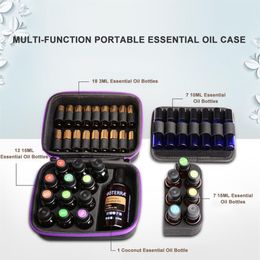 45 Bottles Essential Oil Case Carrying Holder Perfume Oil Nail Polish Organiser Storage Bag Portable Travel Storage Box C0116234t