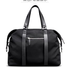 High-quality high-end leather selling men's women's outdoor bag sports leisure travel handbag 055221H