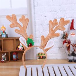Christmas Decorations Reindeer Headband Horns Antlers Deer Ears Hair Accessories For Adults217R