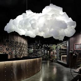 Pendant Lamps Modern Floating Cloud Led Lights Living Room Lamp Bar Shop Decor Hanging Light Fixtures Kid Drop LightsPendant209v