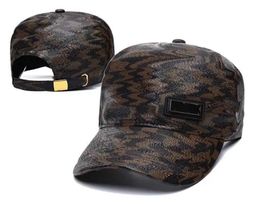 Top Luxury variety of classic designer ball caps highquality leather features snapbacks men039s baseball caps fashion ladies h6081577