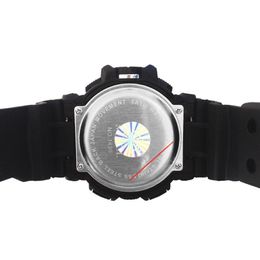 SMAEL Yellow Sport Watches Dual Time LED Digital Watch Quartz Analog-Digital1436 Men's Wristwatches Military Men Watches Digi300K