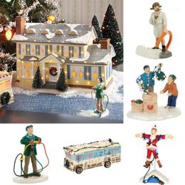 Christmas Decorations Vacation Cousin Eddie's RV Accessory Figurine Resin For Home 2022 Navidad Xmas Ornament Gifts338V