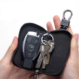 2022 Fashion Key Buckle Bag lovers Car Keychain Handmade Leather Keychains Man Woman Purse Bags Pendant Accessories##LQB032668