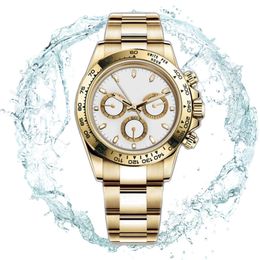 Superclone 4130 watch 7750 aaaaa Luxury Mens Mechanical Watches Panada White Luminous man waterproof automatic swimming wristwatch top quality sapphire watch