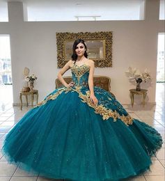 Gorgeous Princess Quinceanera Dresses With Pearls Beaded Lace Appliques Sweetheart Neckline Corset Sweet 16 Dress Long Tulle Prom Special Occasion Gowns 2024