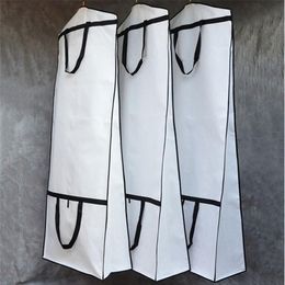 Clothing Wardrobe Storage 71 Thicken Travel Bridal Wedding Gown Dress Breathable Garment Bag Dust Cover Dustproof Long With 291V