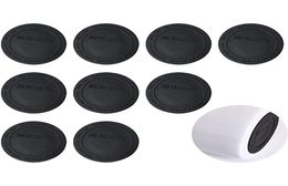 Whole Black Pads Round Bottom Rubber Bonded Coaster NonSlip Protective Reusable Drinkware Stickers For 15oz 20oz Skinny Tumbl7231238