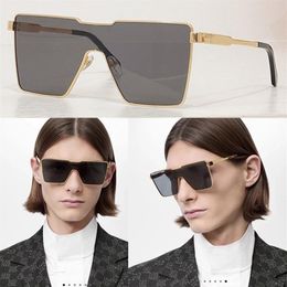 diseo angular diamante CYCLONE METAL SUNGLASSES Hombres Mujeres Gafas de cristal brillantes de Z1700U con un marco delgado actuali2622