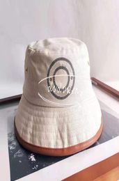 Fashion Designers Letter Bucket Hat For Mens Womens Foldable Caps white Fisherman Beach Sun Visor wide brim hats Folding ladies Bo8312121
