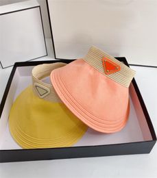 Summer Visors Designer Caps Hats For Womens Men Fashion Brand Sun Hat Casquette Designers Visors Hat For Women Beach Luxury Bucket7521742