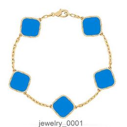 18 style Luxury clover bracelet designer Jewellery for women cleef love charm bracelets gifts Christmas Present NJZA