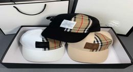 Ladies Men039s Summer designer casquette Striped Ball Caps Solid Colour Patchwork Baseball Cap hats6895424