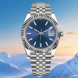 Mens and womens brand watches high quality 36mm 41mm blue dial automatic mechanism 3235 movement watch sapphire waterproof luminous stainless steel sports watch