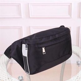 Classic parachute fabric canvas designer waist bag men and women multifunctional chest pockets fashion large-capacity leisure outd2286
