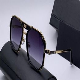 Vintage Legends Black Gold Sunglasses 659 Sun Glasses Men Sunglasses Eyewear New with box258g