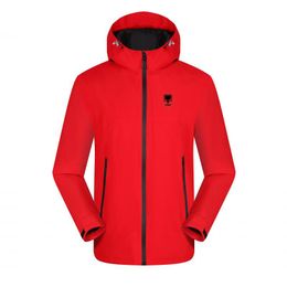 Albania FC Men leisure Jacket Outdoor mountaineering jackets Waterproof warm spring outing Jackets For sports Men Women Casual Hiking jacket