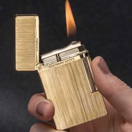 Zorro Genuine Kerosene Loud Sound Lighter Steel Wire Drawing No Gasoline Engine Smoking Pipe Gift for Men