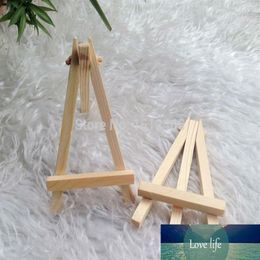 Whole-24Pcs Lot Mini Display Miniature Easel Wedding Table Number Place Name Card Stand 12 7cm217U