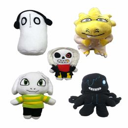 Skull Plush Toys Carton Anime Doll Undertale Plush Toy Soft Plush Stuffed Doll for Children Birthday Xmas Gifts