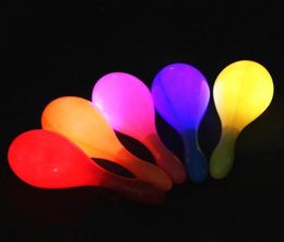 LED Flashing Maracas Light Up Neon Beach Hula Party Maracas Adult Bar KTV Cheer Props Glow Party Supplies8337985