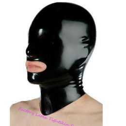 Latex Mask Rubber Hood for Party Wear unisex fetish halloween cosplay mask sexy NICHAEL myers mask custom made 200929256A