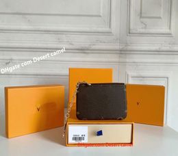 Pure cowhide Money Clips fashion designer wallet boutique package with box card coin purse 60625 men039s and women039s L wal2733866