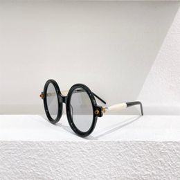 Fashion Sunglasses Frames High-quality German Niche Brand KUB Round Acetate Frame Vintage Glasses Optical Prescription Lens209J