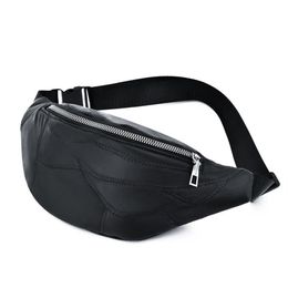 NEW Waist Bags Women Men Fanny Pack Female Male Belt Bag Solid Color PU Chest Bag Chest Phone Pouch261M