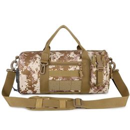 Camouflage Sports Travel Bag Overnight Carry on Luggage Bags Men Waterproof Weekend Bags Sac De Sport Duffle Organiser Bag300d