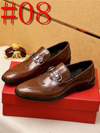 40model Men Shoes Elegant Party Shoes Men Classic Luxury Brand Formal Shoes Men Wedding Leather Designer Dress Shoes Zapatos Vestir Hombre