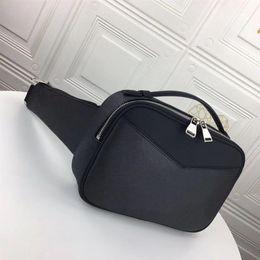 High Quality EXPLORER Waistpacks Top Handle Chest Bag Man Clutch Coin Purse Leather flower Cross Body Women Small Shoulder Waist B326a